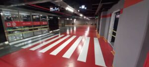 نمونه اجرایی اپوکسی پارکینگ مجتمع تجاری اداری