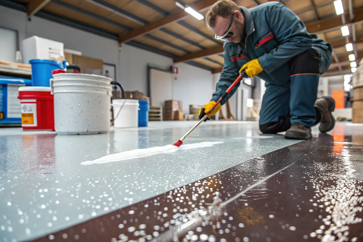 خطاهای رایج در اجرای اپوکسی و روش‌های جلوگیری