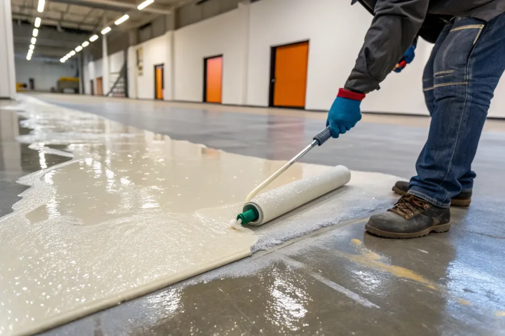 ابزارها و تجهیزات مورد نیاز در اجرای اپوکسی