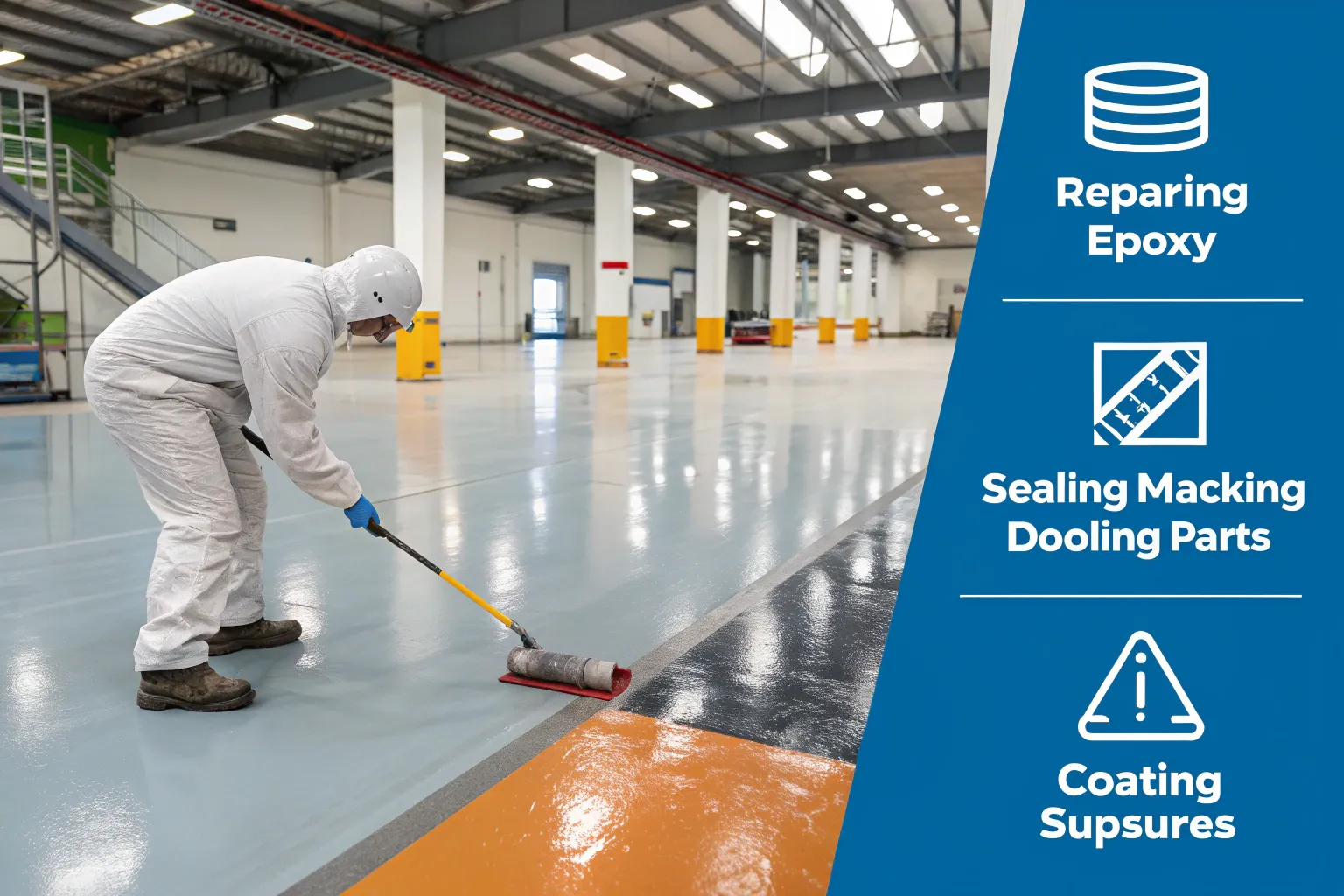 کاربردهای اپوکسی فلکسیبل در پروژههای صنعتی