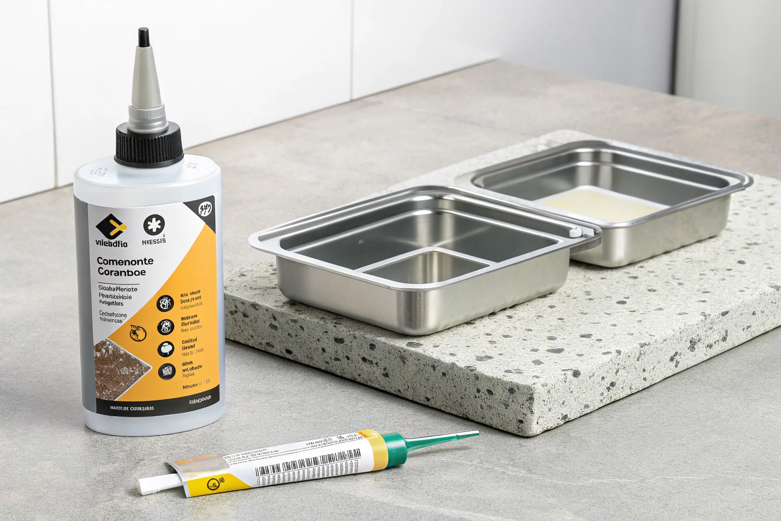 چسب اپوکسی برای فلز، سنگ و بتن؛ چطور نوع مناسب هر سطح را انتخاب کنیم؟