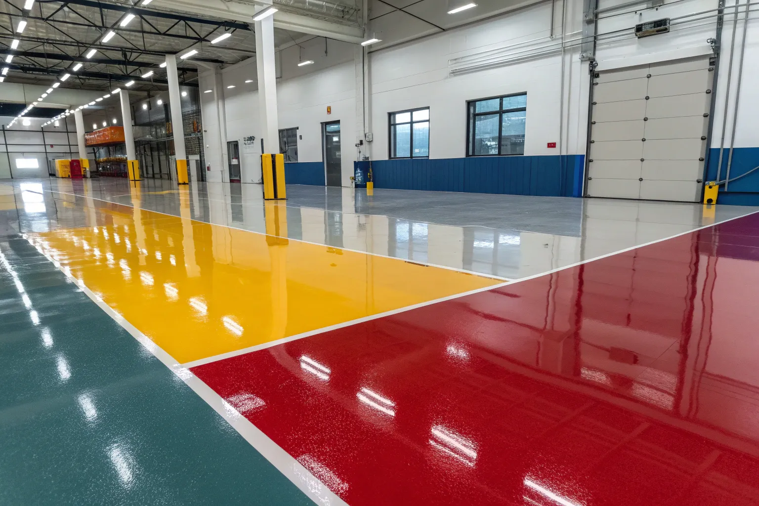 اپوکسی فلکسیبل در کف‌هایی با ارتعاش یا نشست زمین؛ چرا انتخاب مناسبی است؟