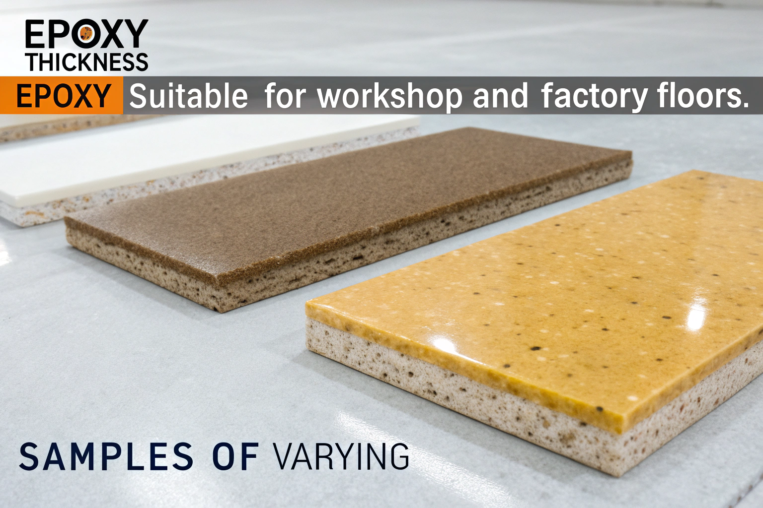 راهنمای انتخاب ضخامت مناسب برای اپوکسی کف کارگاه و کارخانه