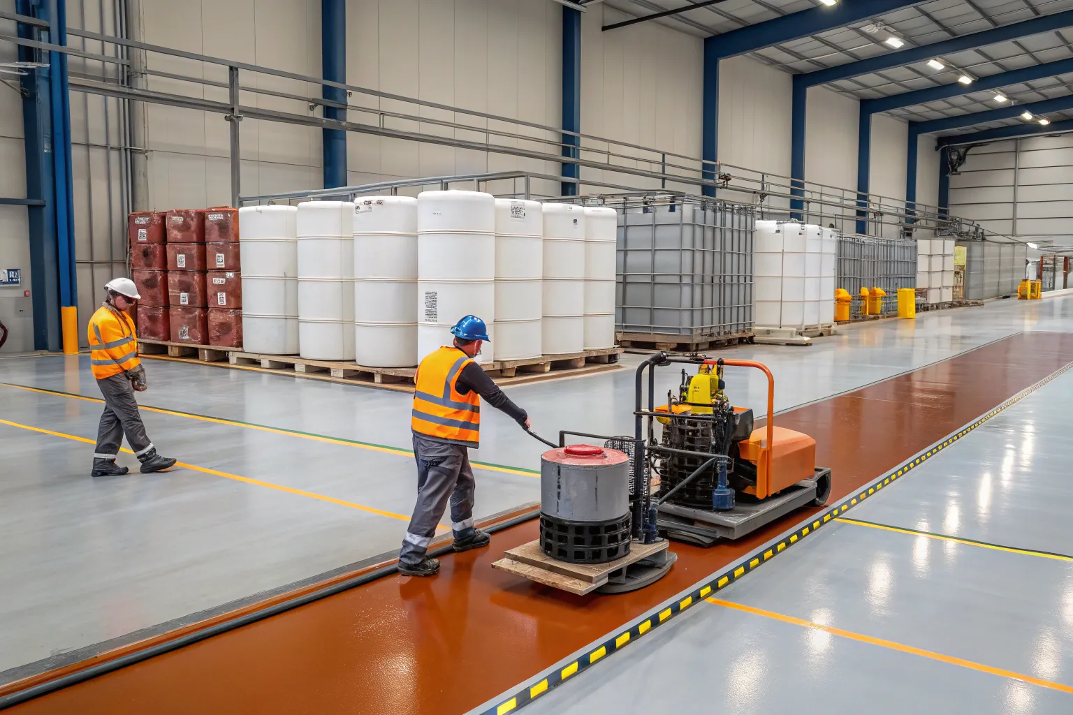 خط تولید اپوکسی صنعتی؛ از رزین خام تا کفپوش آماده اجرا