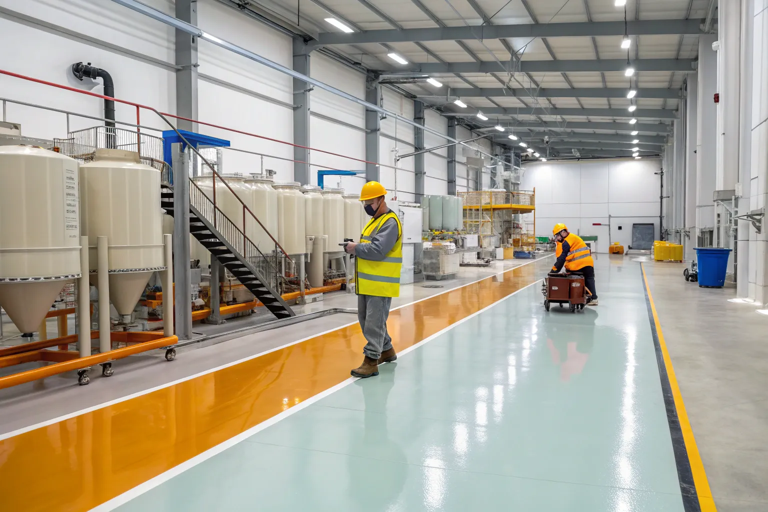 خط تولید اپوکسی صنعتی؛ از رزین خام تا کفپوش آماده اجرا