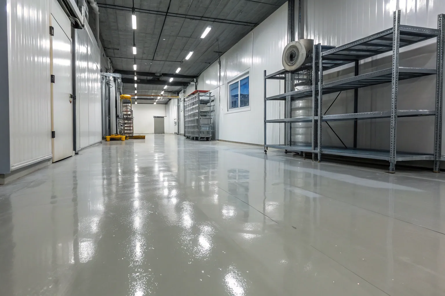 اپوکسی واترپروف در سردخانه‌ها و فضاهای مرطوب؛ الزامات و اجرا