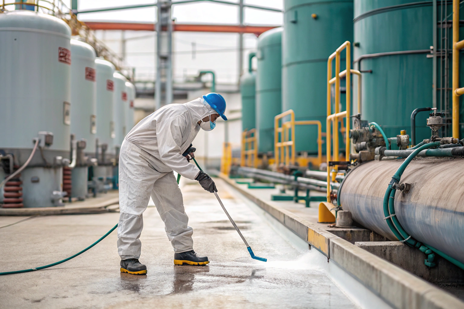 اپوکسی ضداسید چیست و چگونه در صنایع شیمیایی دوام میآورد؟