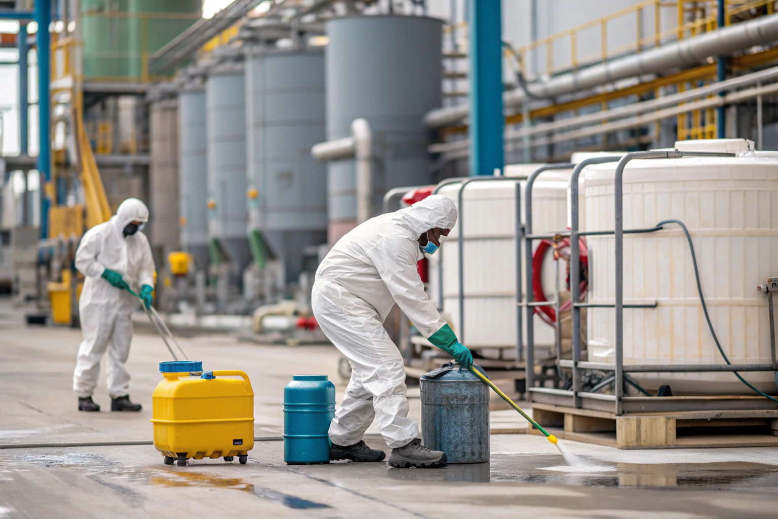 اپوکسی ضداسید چیست و چگونه در صنایع شیمیایی دوام میآورد؟