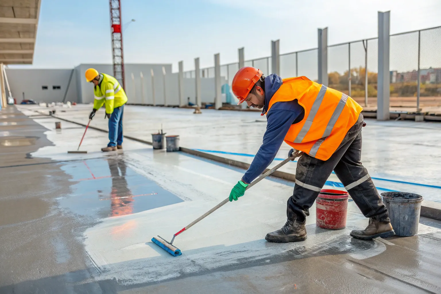 ابزارها و تجهیزات مورد نیاز در اجرای اپوکسی