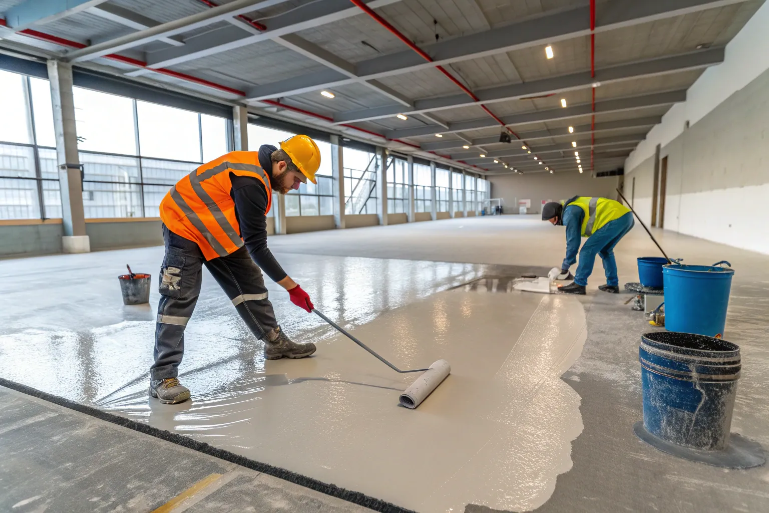 ابزارها و تجهیزات مورد نیاز در اجرای اپوکسی