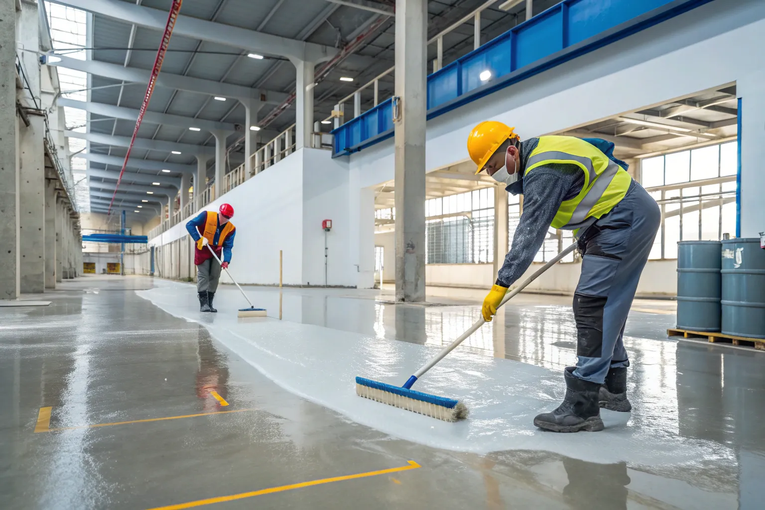 مزایا و معایب کفپوش اپوکسی در ساختمان و صنعت