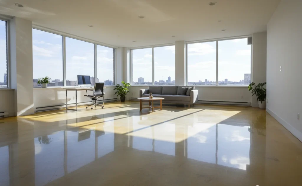 چرا کفپوش اپوکسی به مرور زمان “زرد” می‌شود؟ راهکارهای جلوگیری از تغییر رنگ