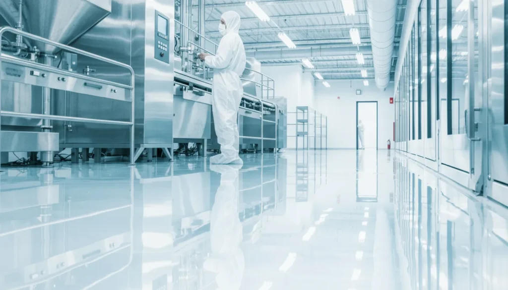 الزامات و استانداردهای کفپوش اپوکسی در صنایع غذایی (Food Grade)؛ تفاوت با اپوکسی معمولی