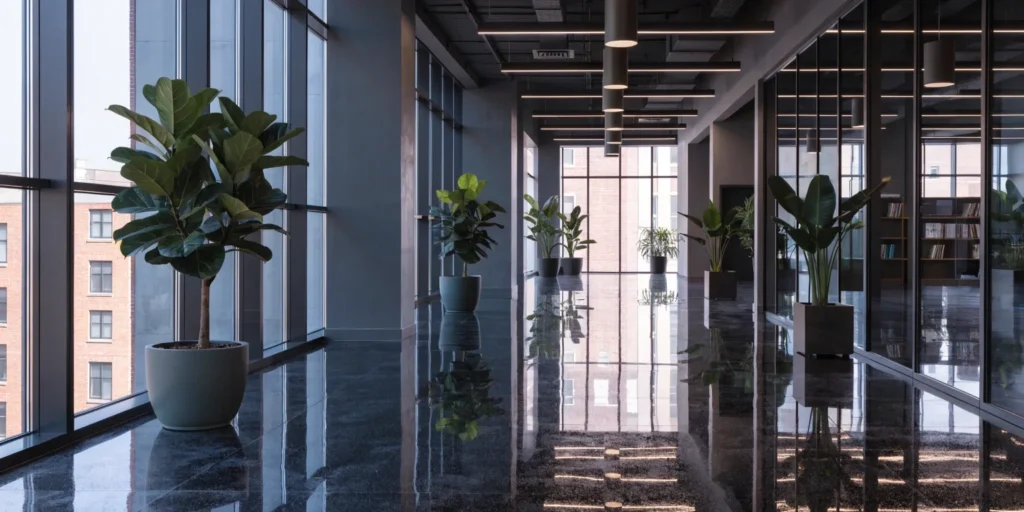 نقش کفپوش اپوکسی در کسب امتیاز LEED و ساختمان‌های سبز (Green Building)